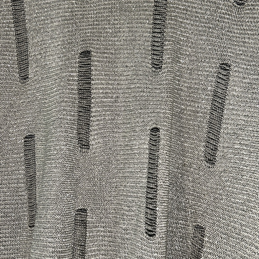 Generation Love | Silver Distressed Sweater Woman’s M/L - Picture 4 of 8